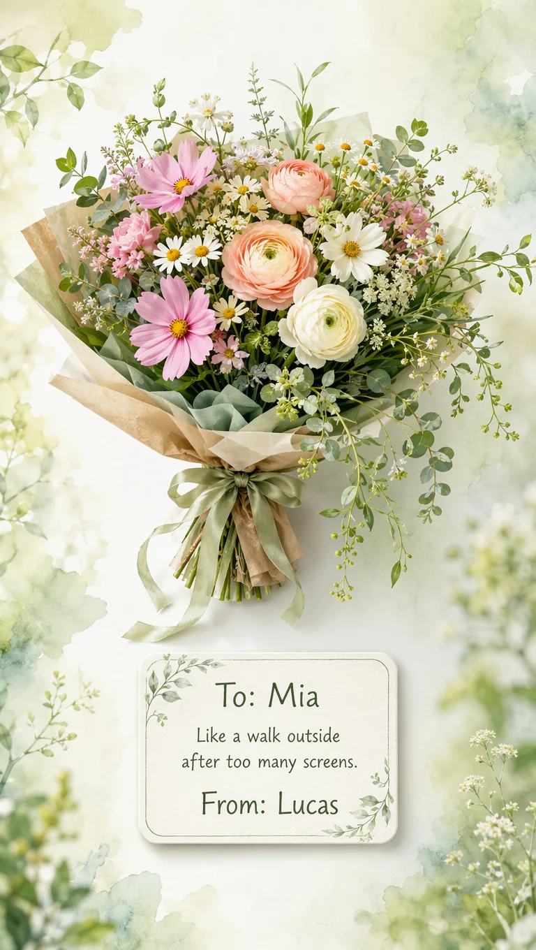 Wild meadow — To Mia · From Lucas