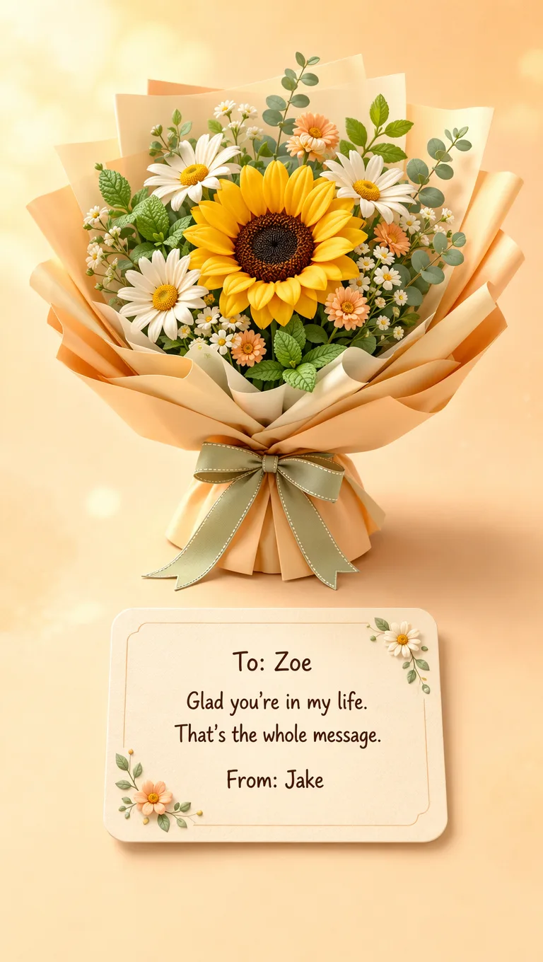 Friend energy — To Zoe · From Jake