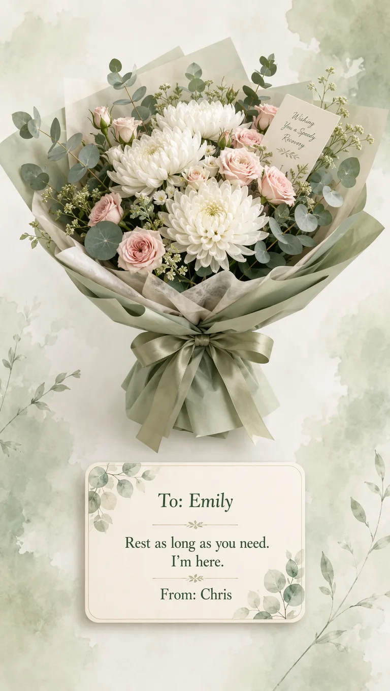 Slow healing — To Emily · From Chris